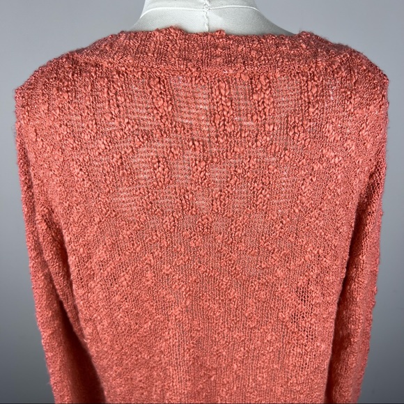 Like NEW-Somedays Lovin, V-neck Sweater, Long Back/Crop Front, See-Thru, XS - Picture 7 of 16